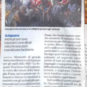 Cane terapia LA PROVINCIA DI COMO - luglio 2017